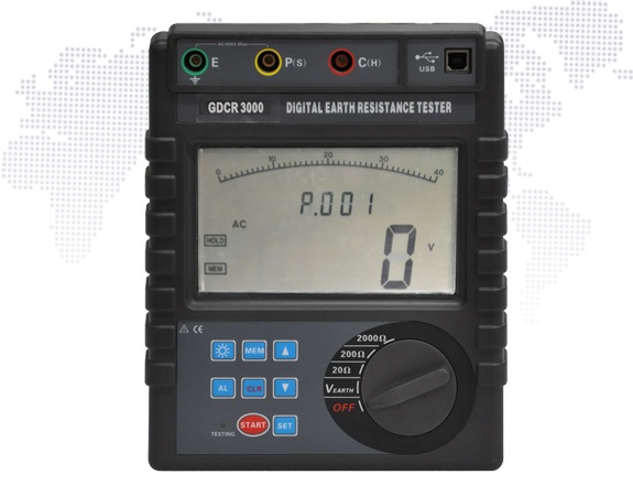 数字式接地电阻仪
