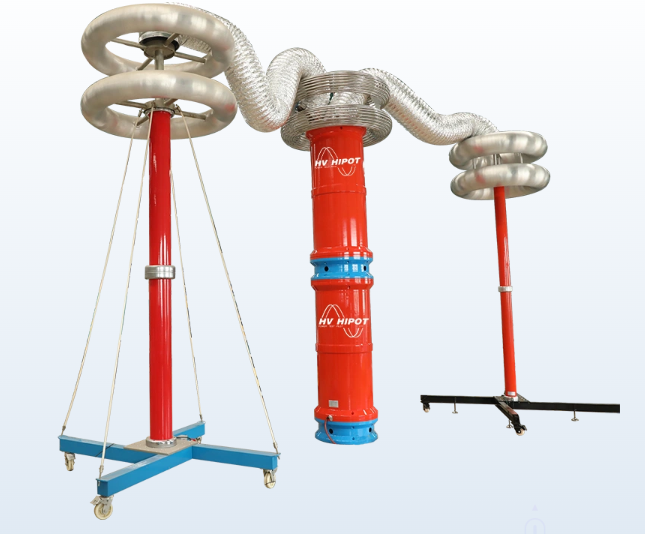 变频串联谐振耐压试验装置安全用电方法