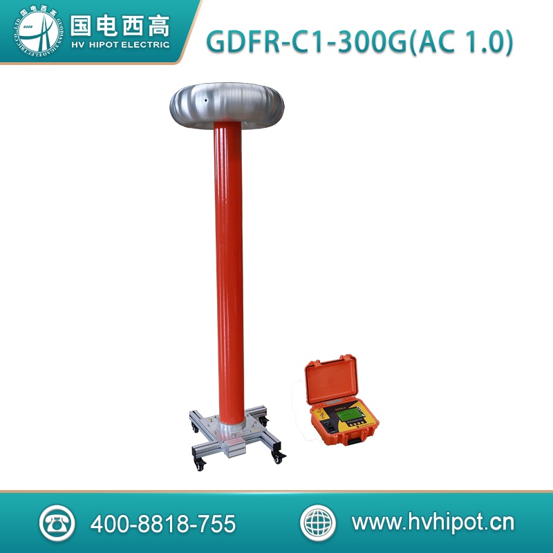 弱阻尼电容分压器