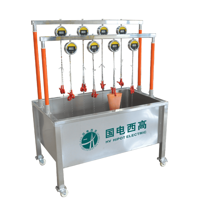 绝缘靴绝缘手套试验装置现场试验流程